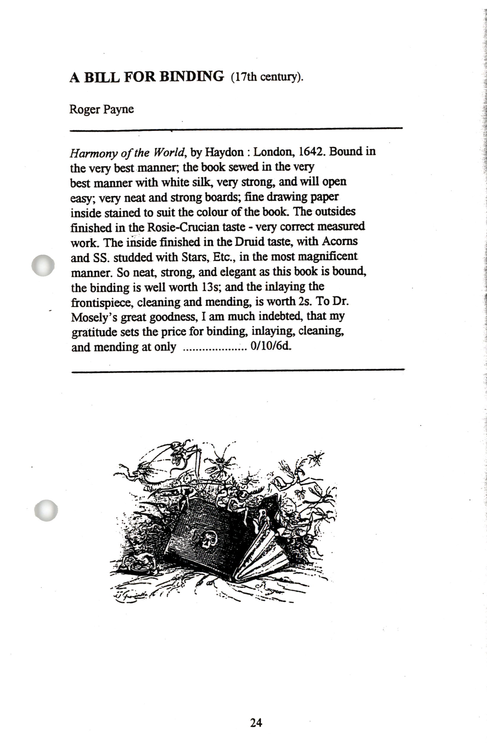 A Bill for Binding Alcuin Society 1992